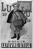 Affiche van Firmin Bouisset uit 1897: 'Petit Ecolier'